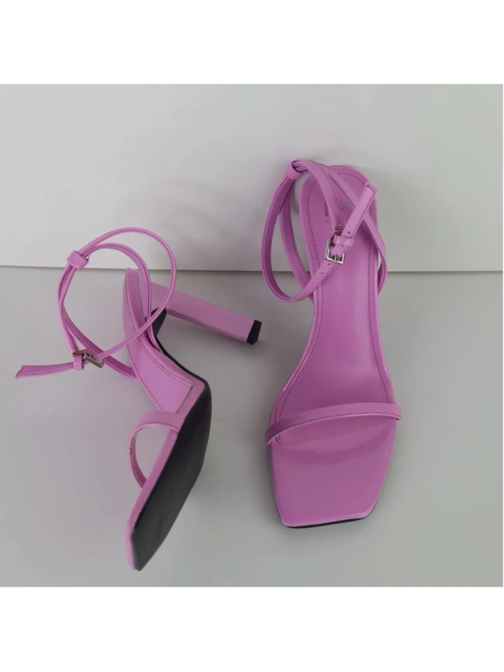 Marc Fisher Women's Arthur Ankle Strap High Heel Sandals Purple